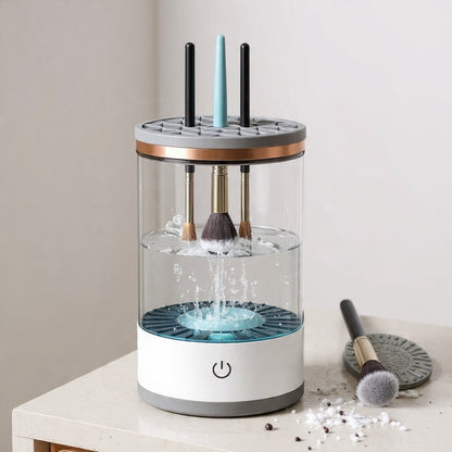 Glossesy Electric Makeup Brush Cleaner – Deep Clean in Seconds