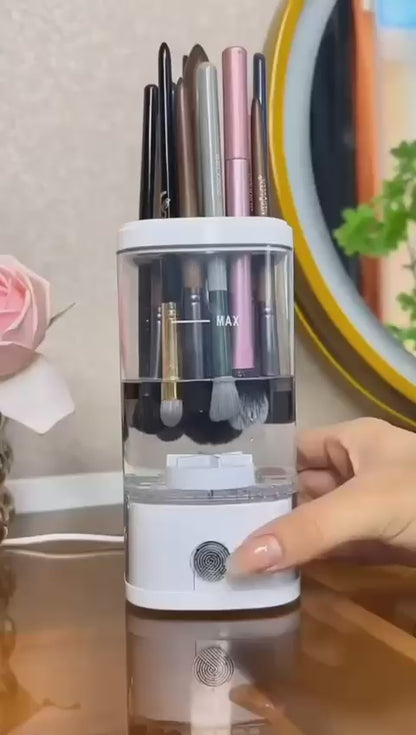 Glossesy Electric Makeup Brush Cleaner – Deep Clean in Seconds